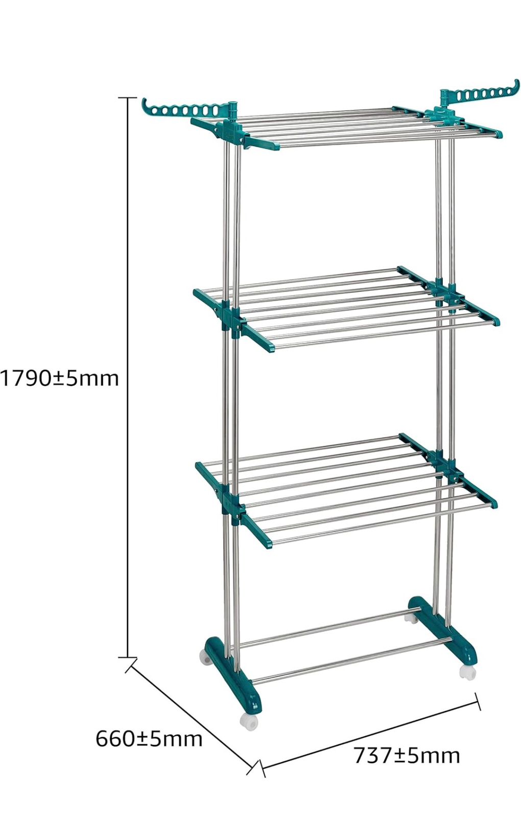 3 Tier Foldable cloth drying stand