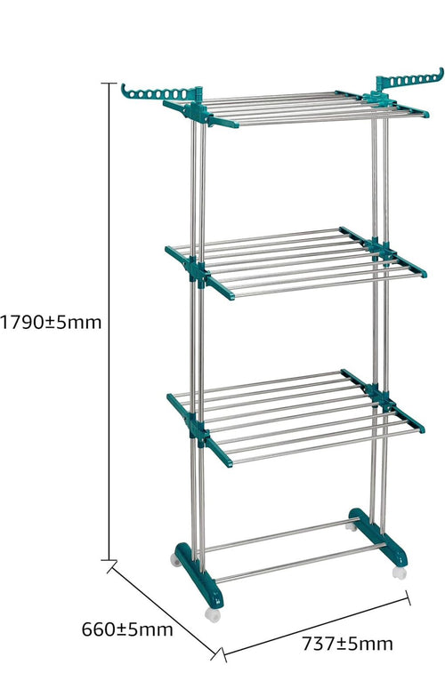 3 Tier Foldable cloth drying stand