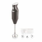 BOSS Stainless Steel B132 Portable Hand Blender 225W - Watt | Variable Speed Control | 3 Years Warranty | Easy To Clean And Store | Isi-Marked