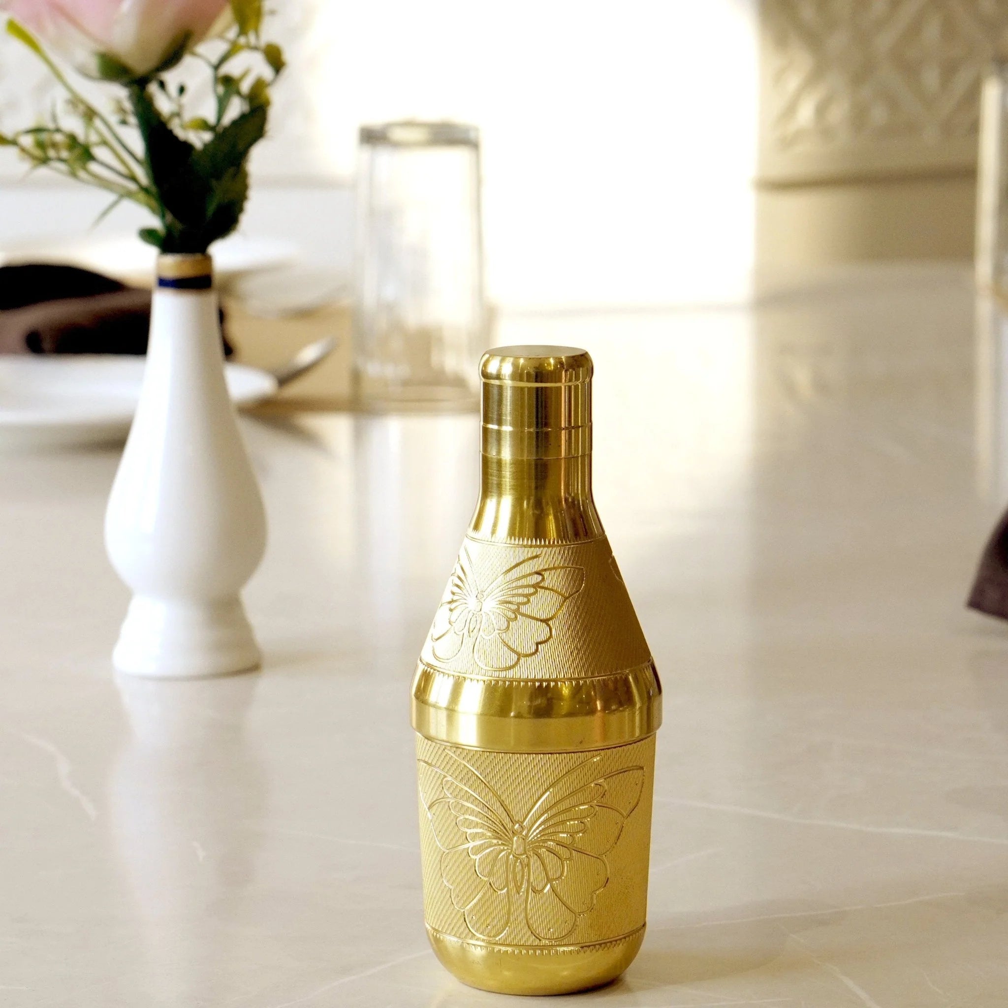 BRASS MUKHVAS BOTTLE