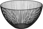 FRUIT BASKET ORGANIZER-BLACK METAL