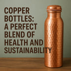 HAMMERED PURE COPPEER BOTTLE
