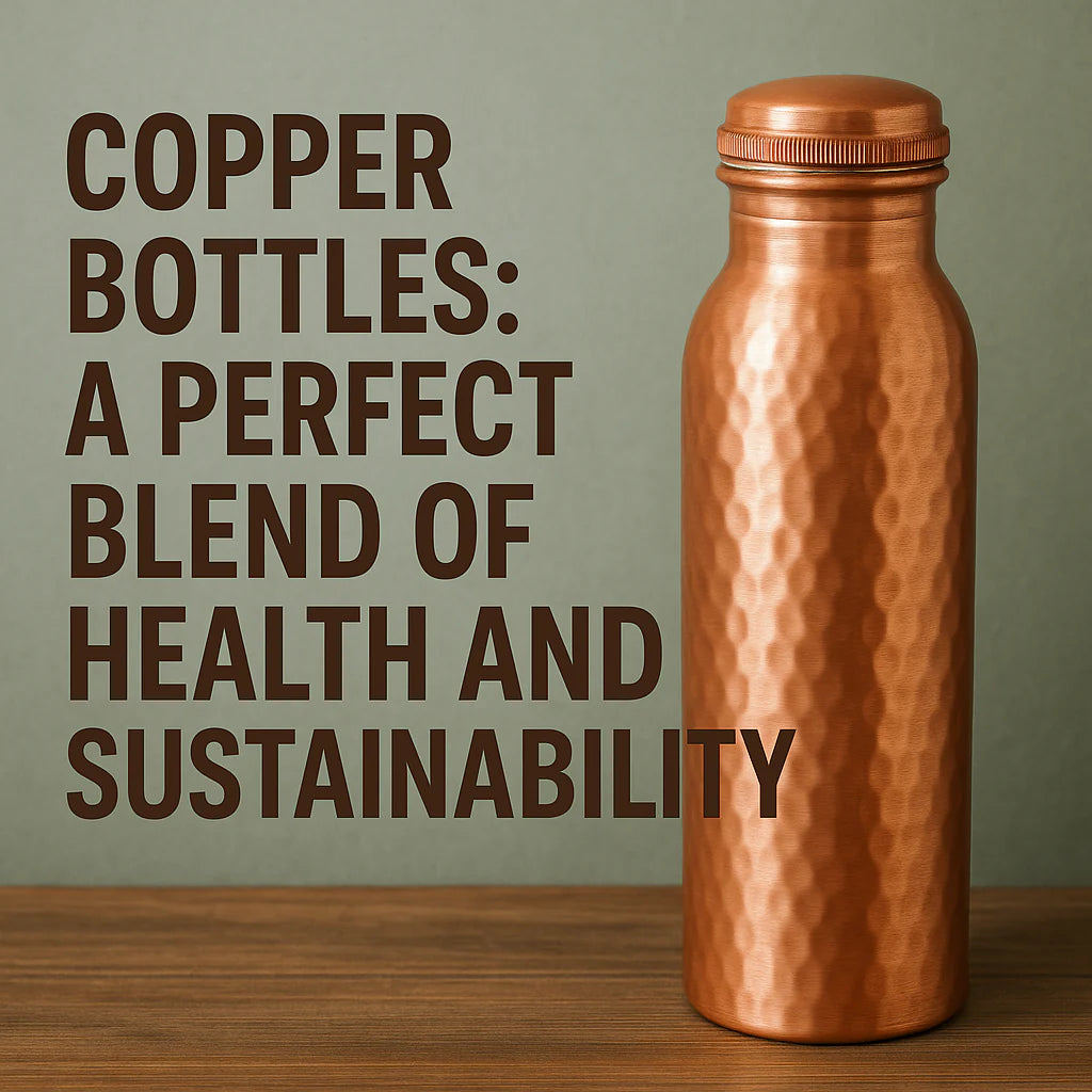 HAMMERED PURE COPPEER BOTTLE