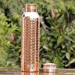 HAMMERED PURE COPPEER BOTTLE