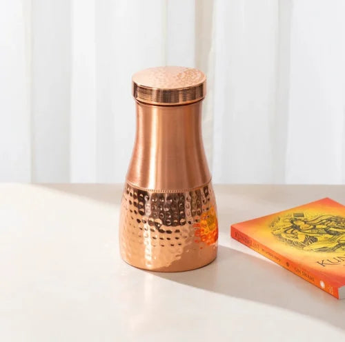 PURE COPPER HAMMERED POT