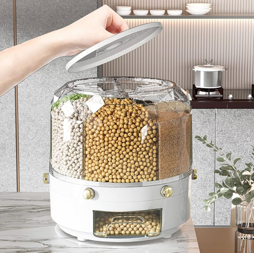 ROTATING GRAIN & CEREAL DISPENSER