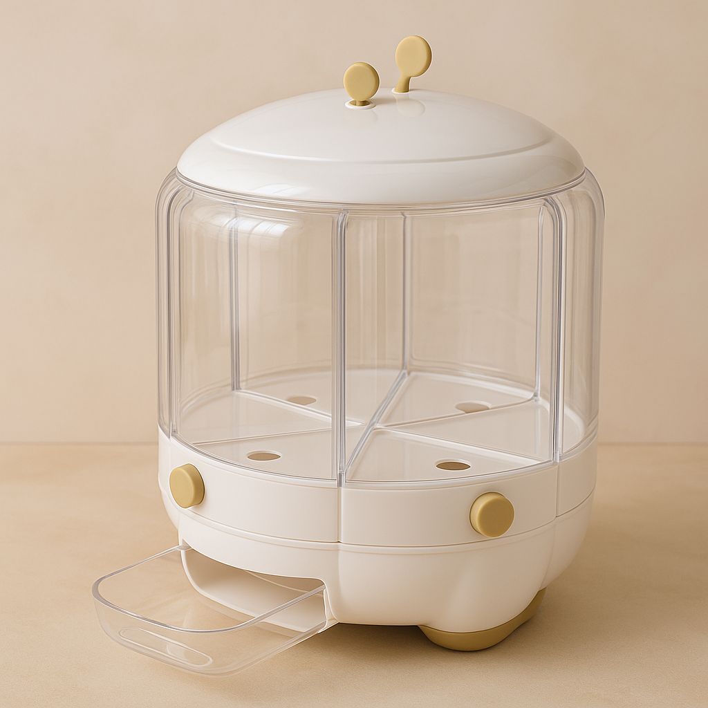 ROTATING GRAIN & CEREAL DISPENSER