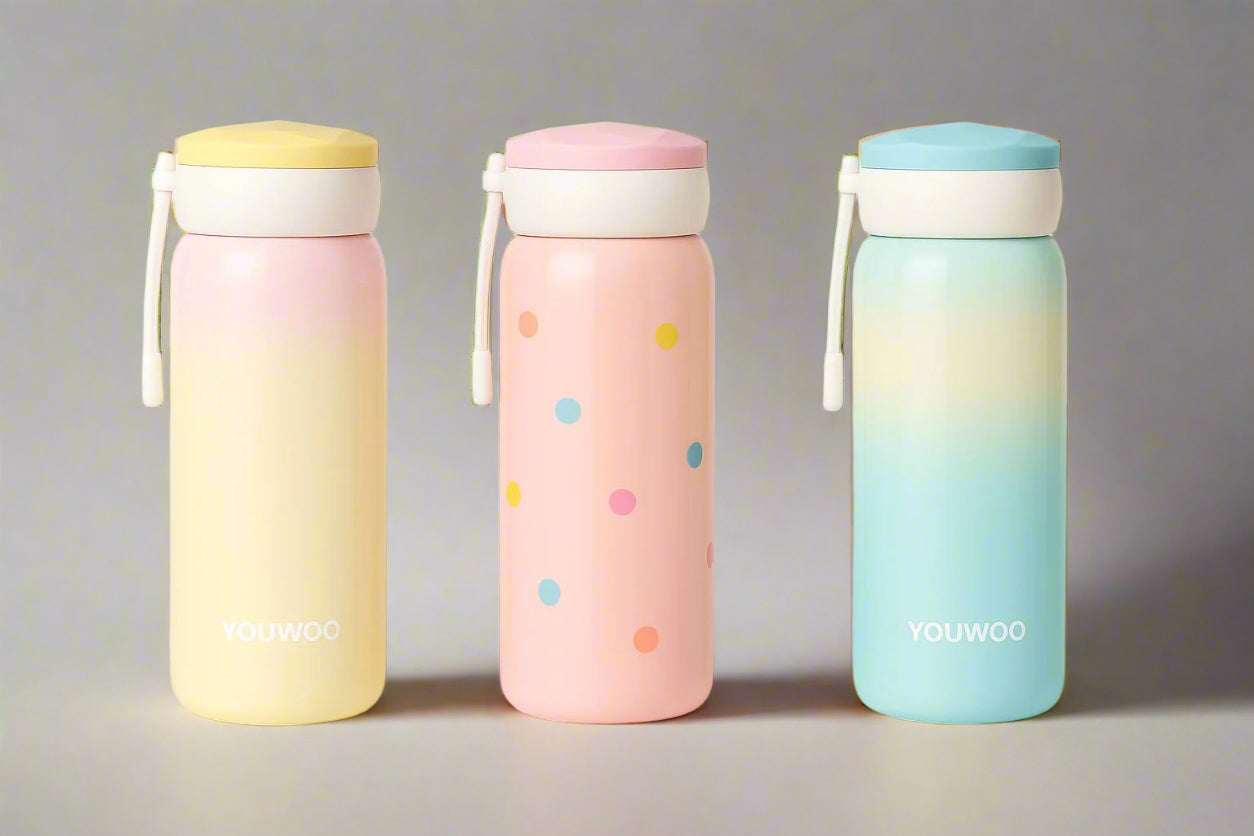 STAINLESS STEEL THERMOS WATER BOTTLE-400ML