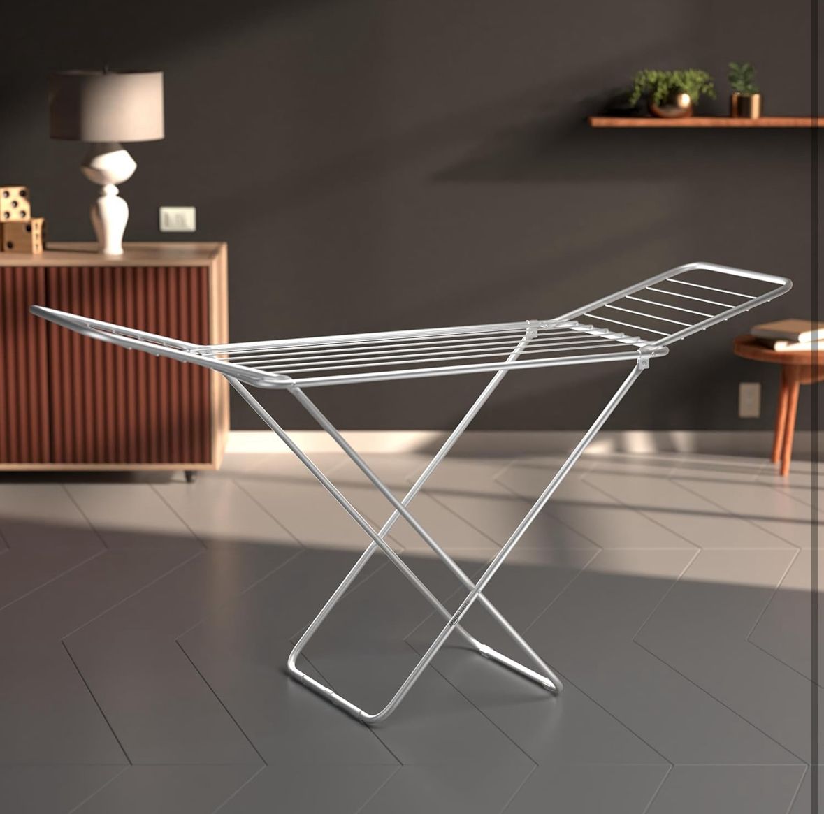Stainless steel Premium Cloth Drying Stand-3 Way Folding- 20 Drying Rails