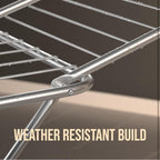 Stainless steel Premium Cloth Drying Stand-3 Way Folding- 20 Drying Rails