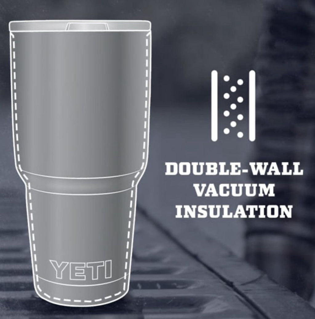 YETI Rambler 30 oz Tumbler, Stainless Steel, Vacuum Insulated with MagSlider Lid